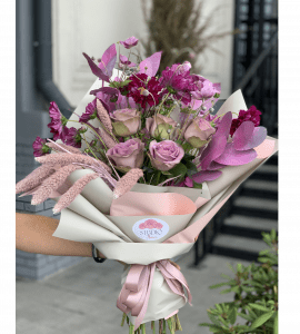 Букет 'Сиреневое настроение' – Интернет-магазин цветов STUDIO Flores