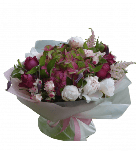 Букет з гортензією – Інтернет-магазин квітів STUDIO Flores