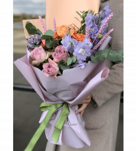 Букет 'Небо Лондона' – Интернет-магазин цветов STUDIO Flores