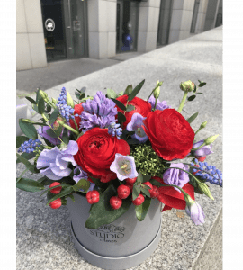 Букет Индиго – Интернет-магазин цветов STUDIO Flores