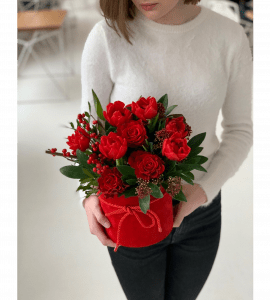 Букет 'Її кохання' – Інтернет-магазин квітів STUDIO Flores