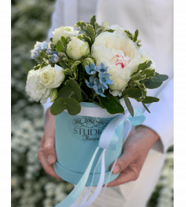 Букет 'Небесна лазурь' – Інтернет-магазин квітів STUDIO Flores