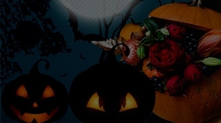 Букеты на Halloween (День Всех Святых) - Интернет-магазин цветов STUDIO Flores