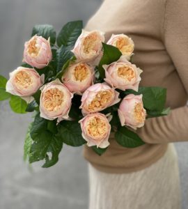 10 роз 'Вувузелла' – Интернет-магазин цветов STUDIO Flores