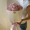 Букет одна розовая гортензия Букет одна розовая гортензия