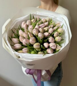 Bouquet of fifty-one tulips Katenka
