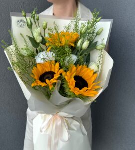 Bouquet of sunflowers 'Heat'