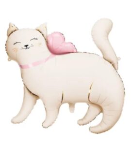 Helium Balloon 'Cat with a Bow' Helium Balloon 'Cat with a Bow'