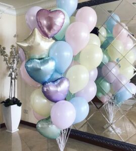 Набор воздушных шаров с гелием 27