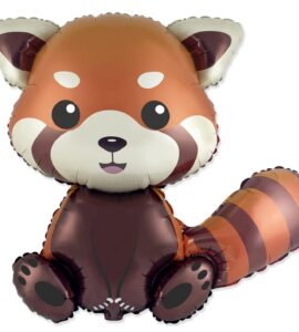 Helium Balloon Red Panda